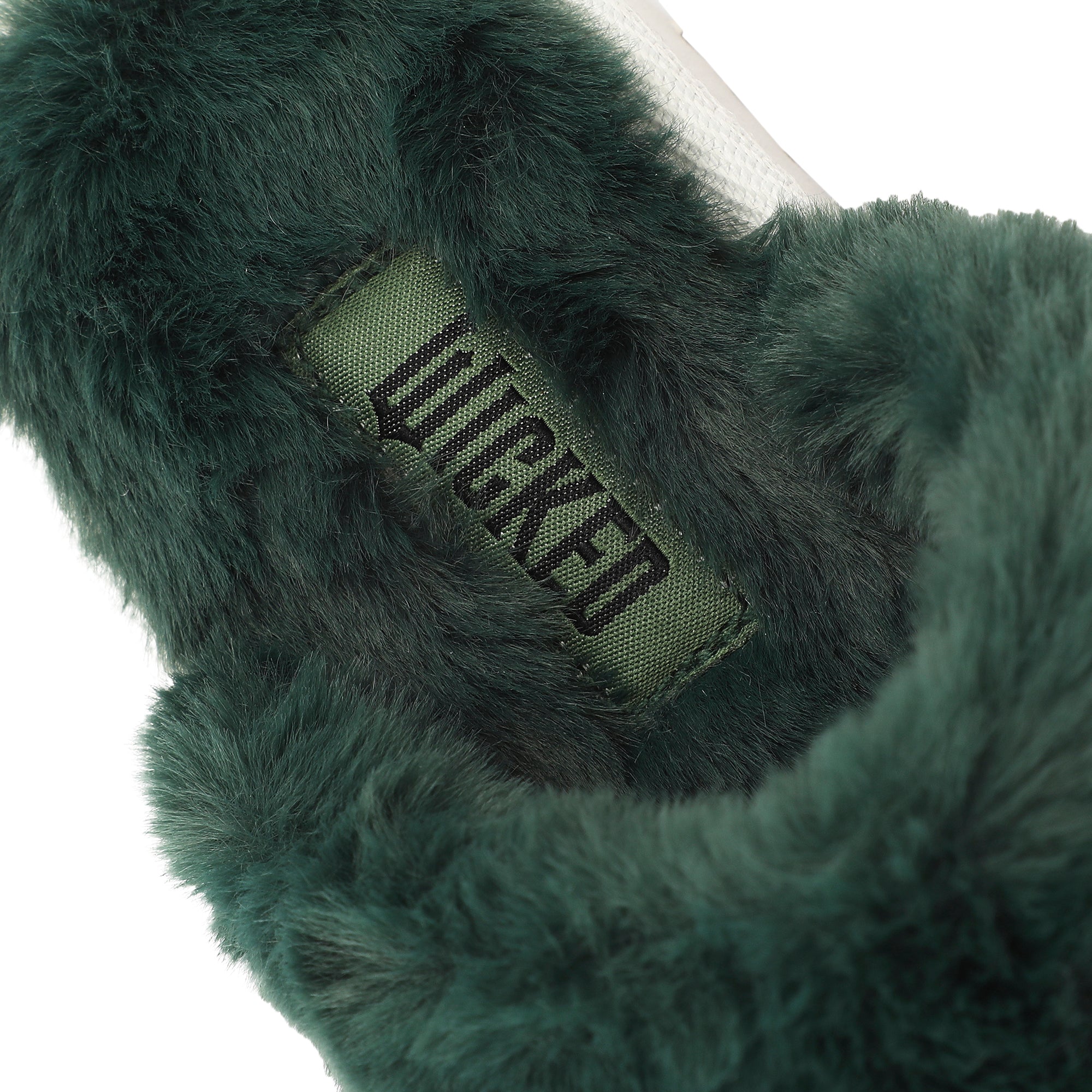 Wicked Part 2 Logo Women's Green & Black Open-Toed Slippers