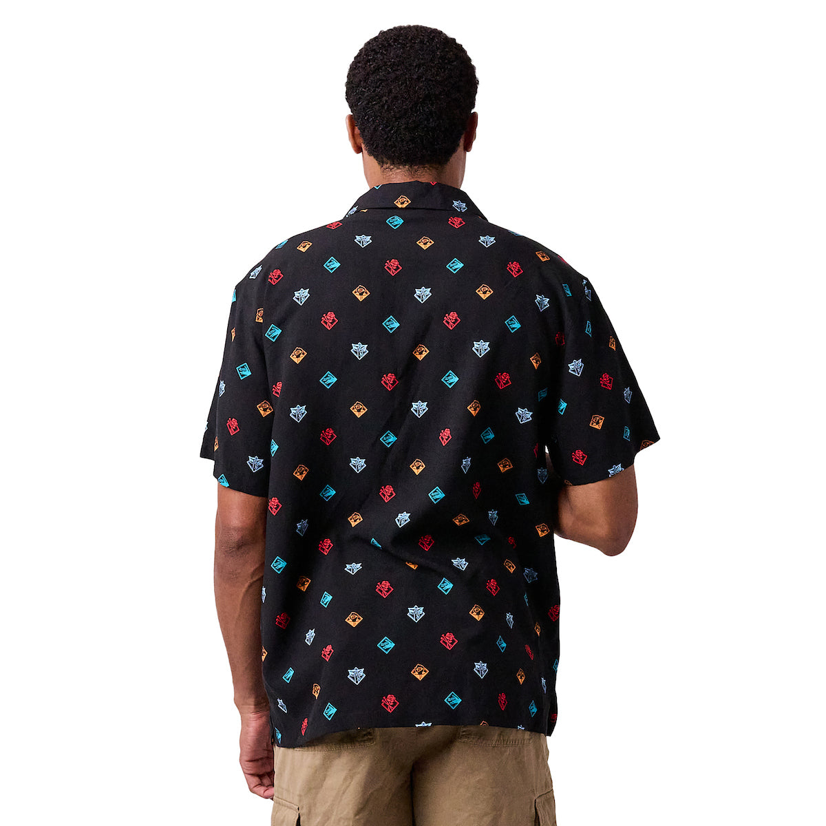 Jujutsu Kaisen All-Over Print Adult Collared Button-Up Short Sleeve Shirt