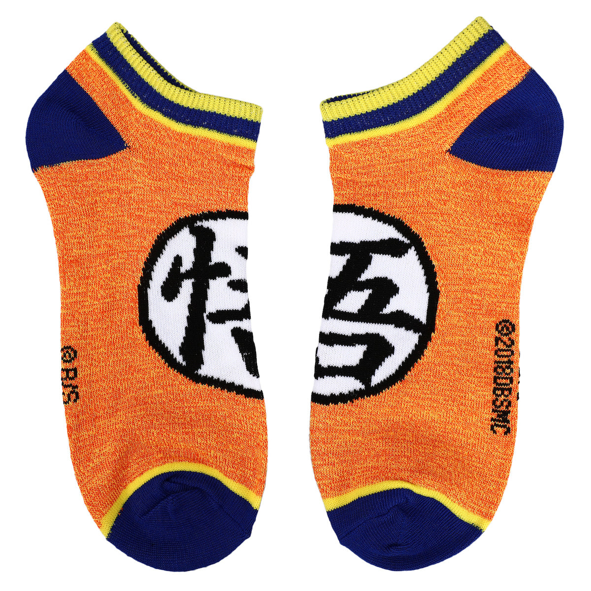 Dragon Ball Mixed Icon and Character Close Up 5-Pack Ankle Socks