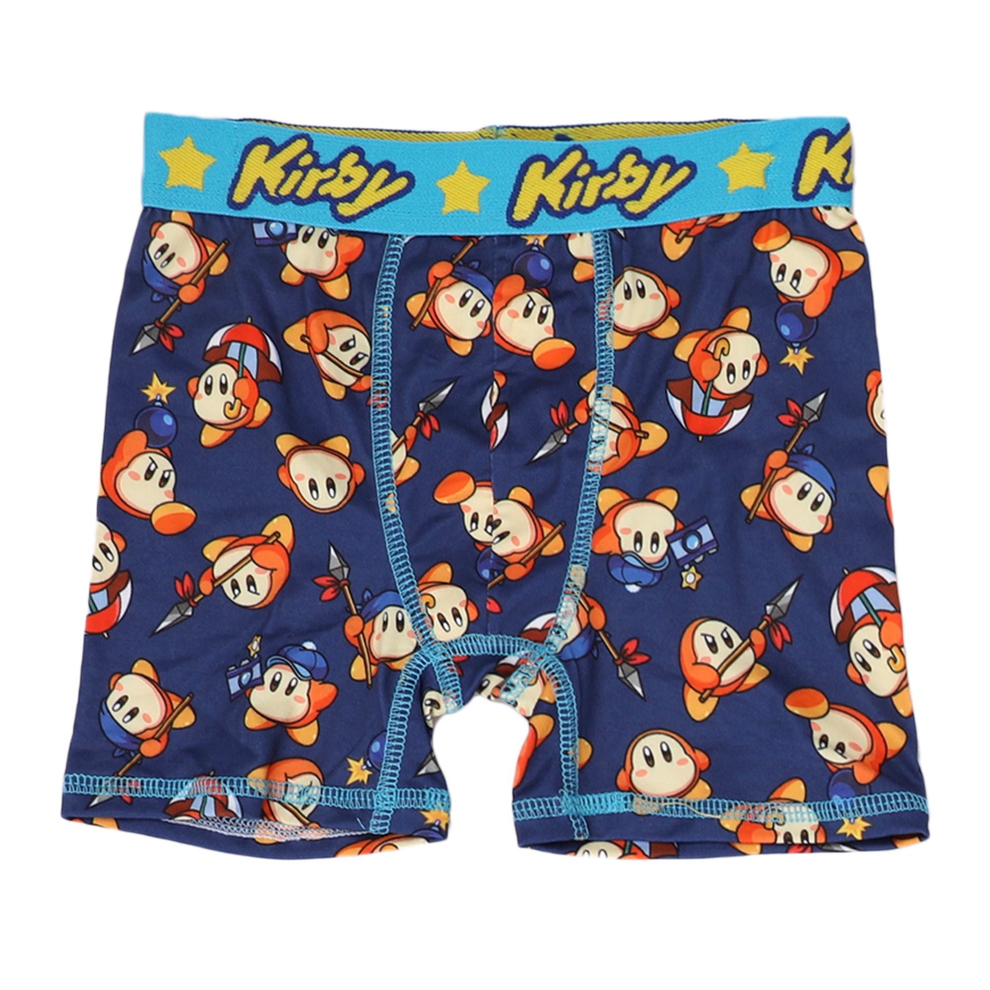Kirby Characters & Power Ups 4-Pack Boy's Boxer Briefs