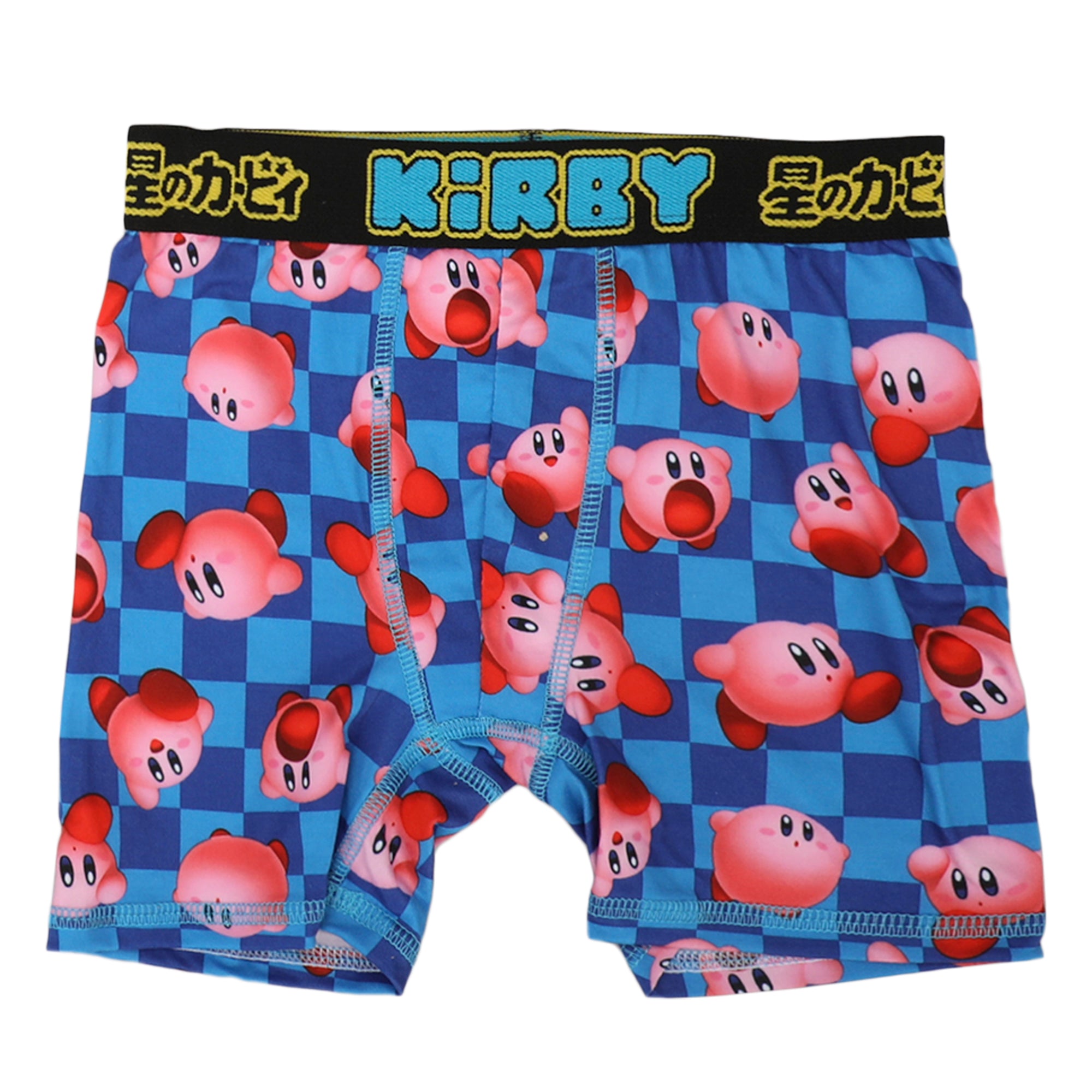 Kirby Characters & Power Ups 4-Pack Boy's Boxer Briefs
