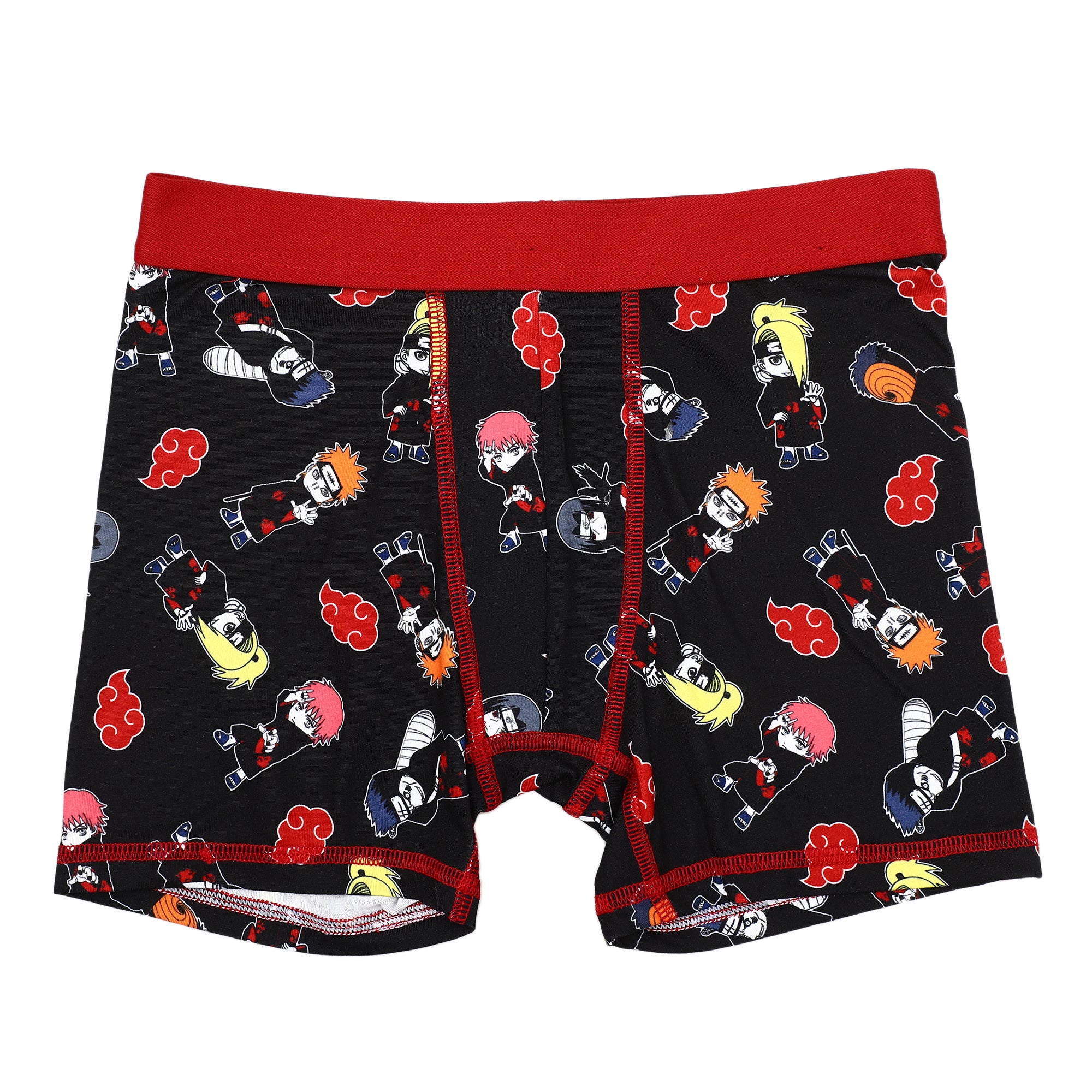 Naruto Shippuden Character Print Multipack Boys Boxer Briefs Underwear