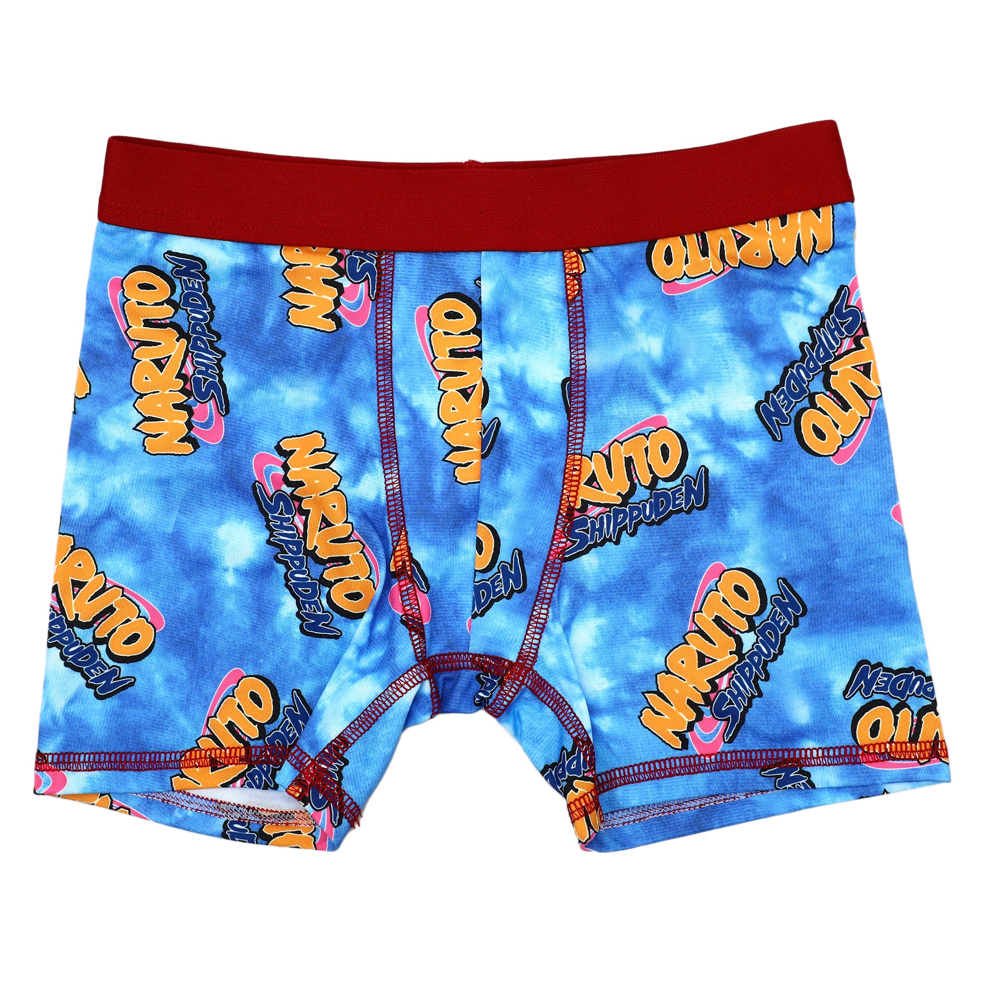 Naruto Shippuden Character Print Multipack Boys Boxer Briefs Underwear