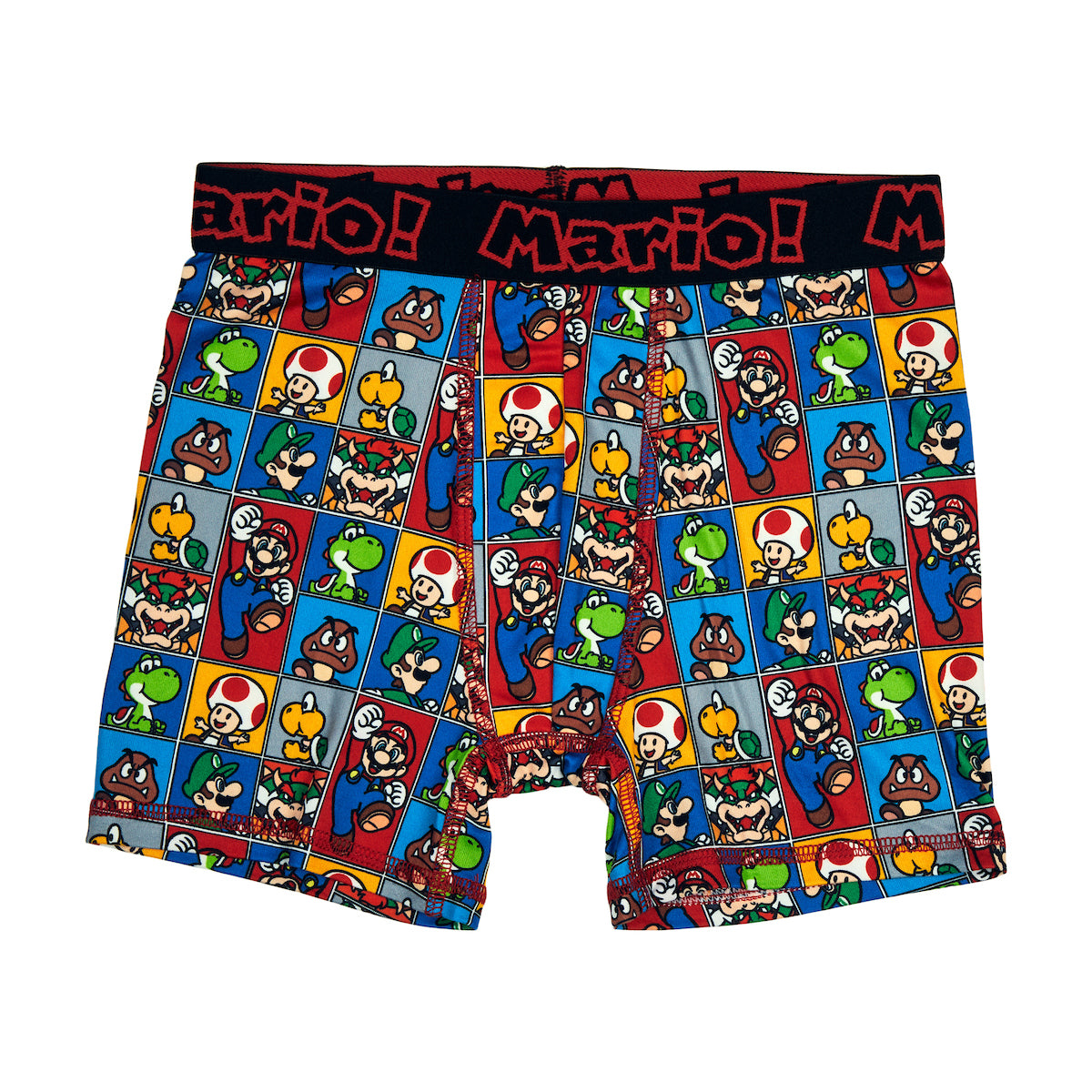 Super Mario Brothers 5-Pack of Boys' Character Boxer Briefs