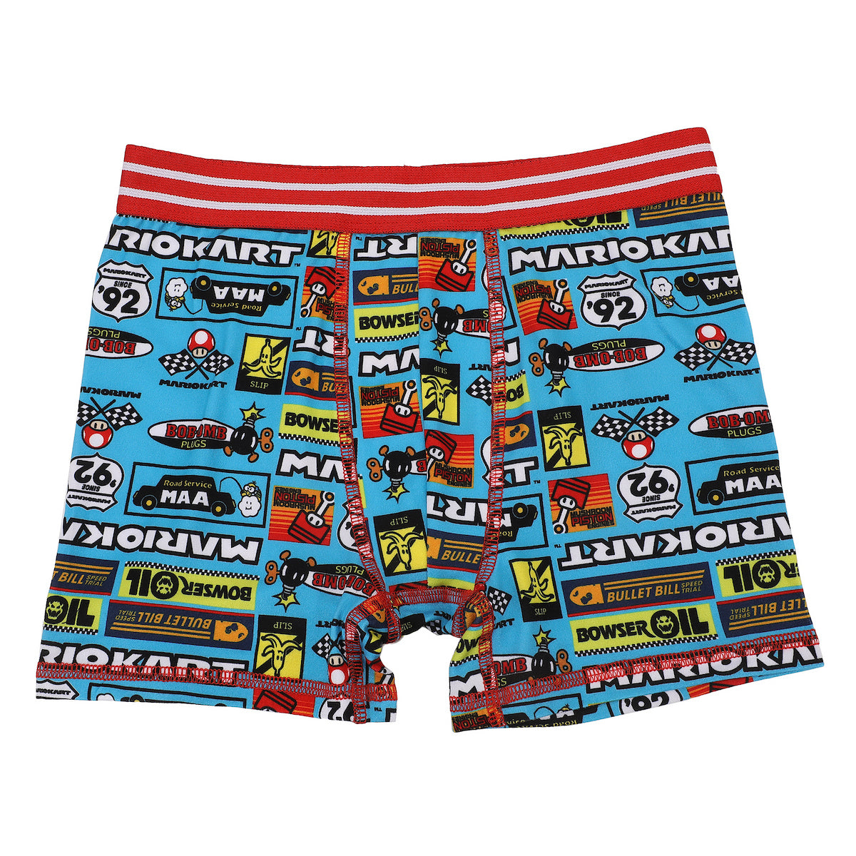 Mario Kart All-Over Prints Boys' Boxer Briefs Multipack (5 Pack)
