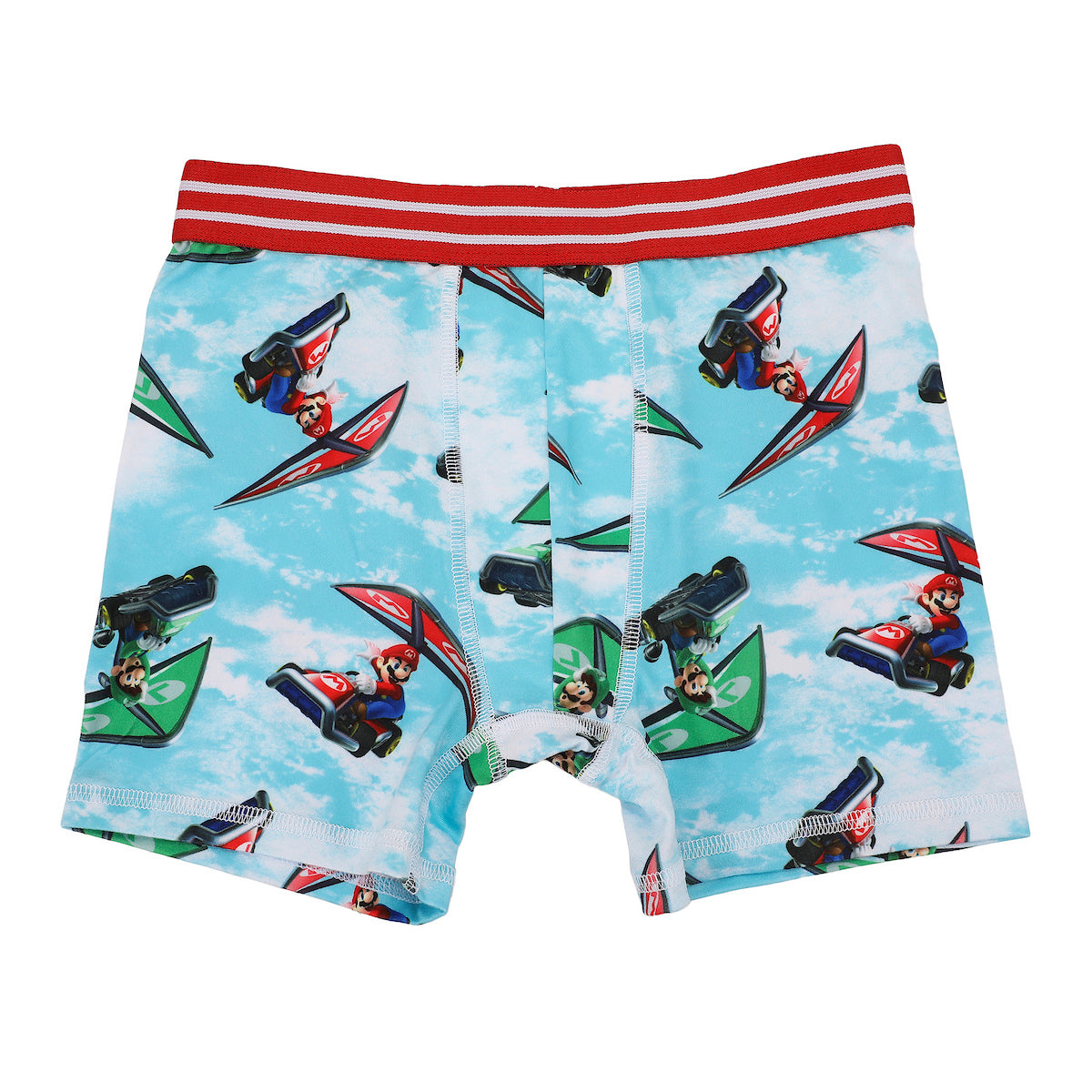Mario Kart All-Over Prints Boys' Boxer Briefs Multipack (5 Pack)