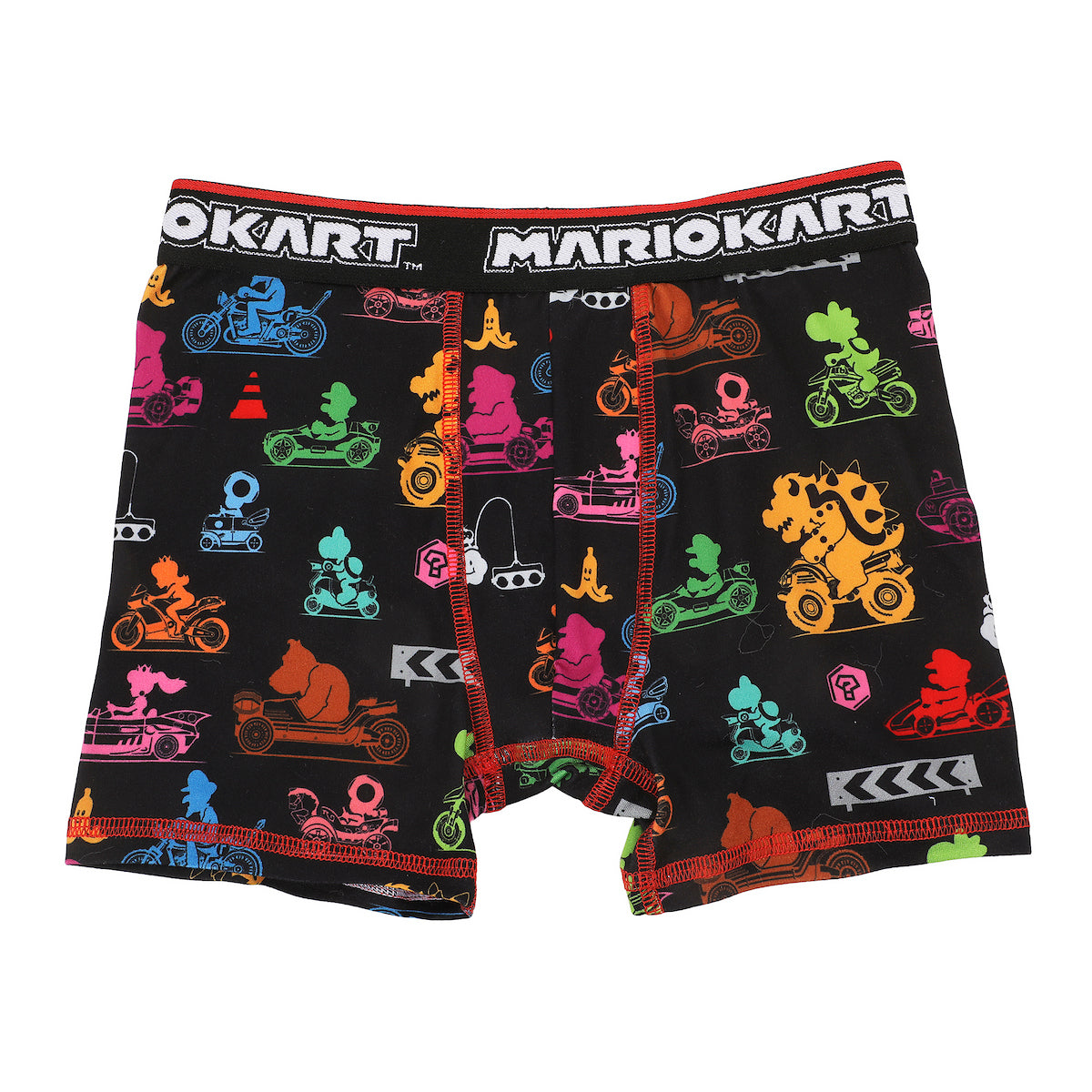 Mario Kart All-Over Prints Boys' Boxer Briefs Multipack (5 Pack)