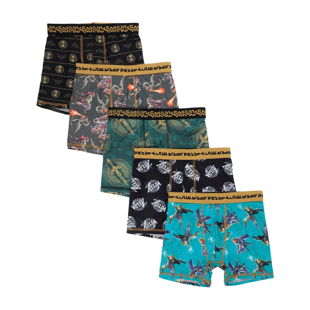 Legend of Zelda 5-Pack Boxer for Boys