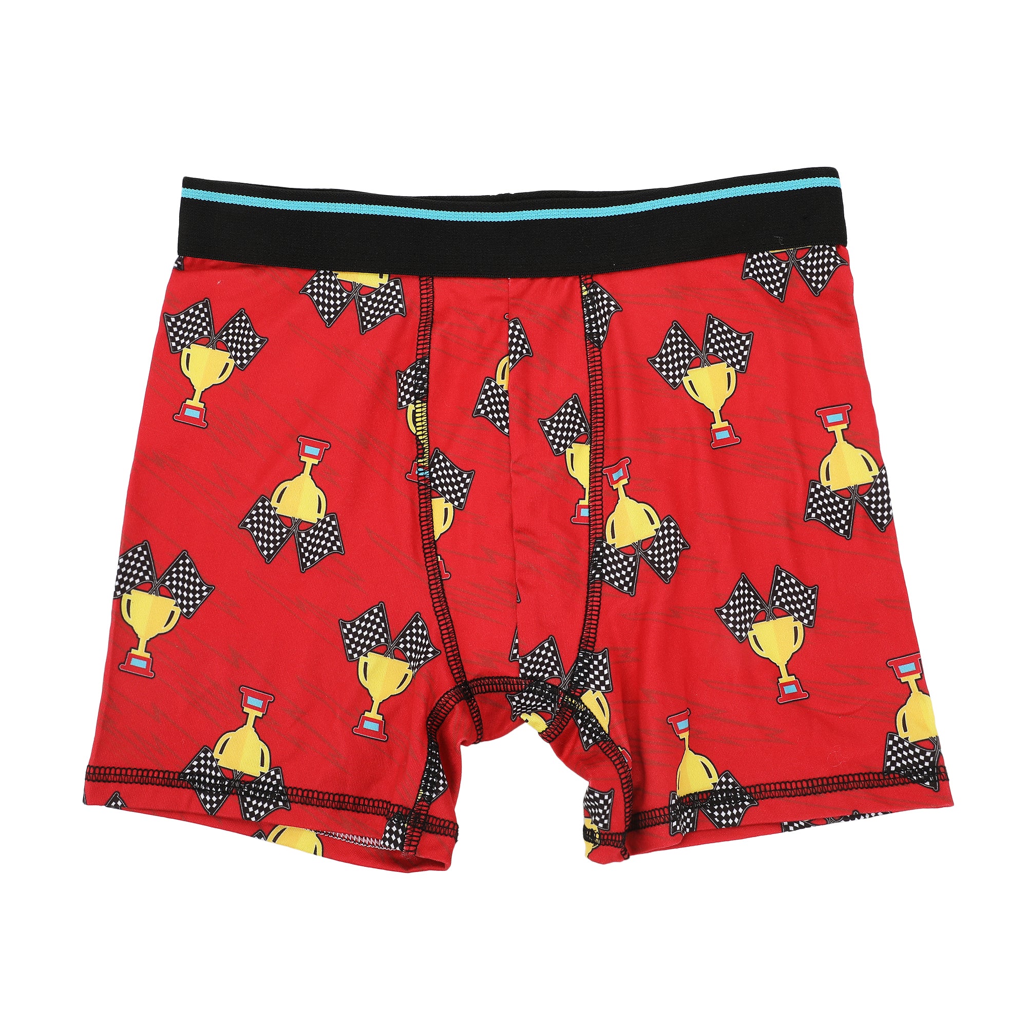 FUNFARE Underwear Racing Boy's 5-Pack Boxer Briefs