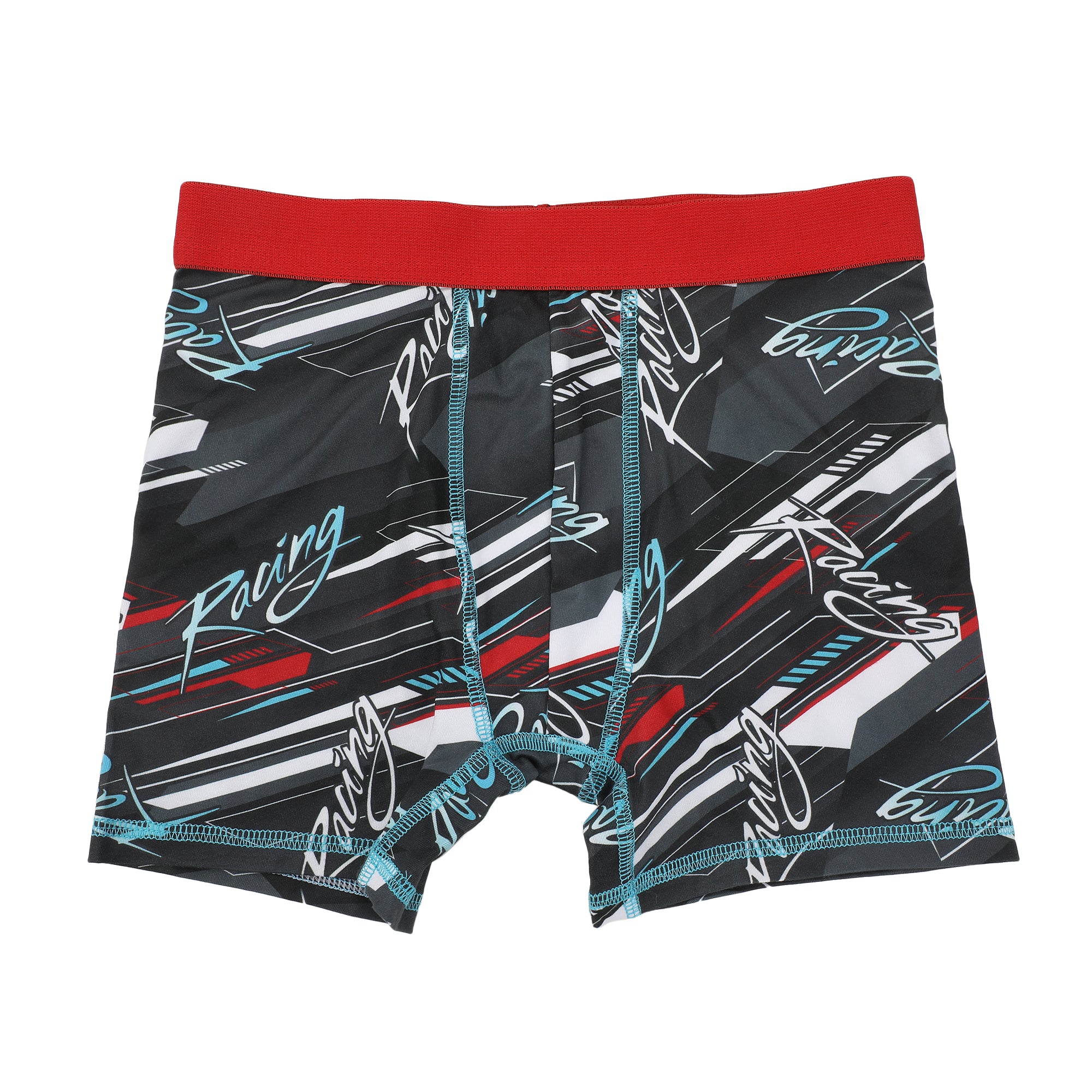 FUNFARE Underwear Racing Boy's 5-Pack Boxer Briefs
