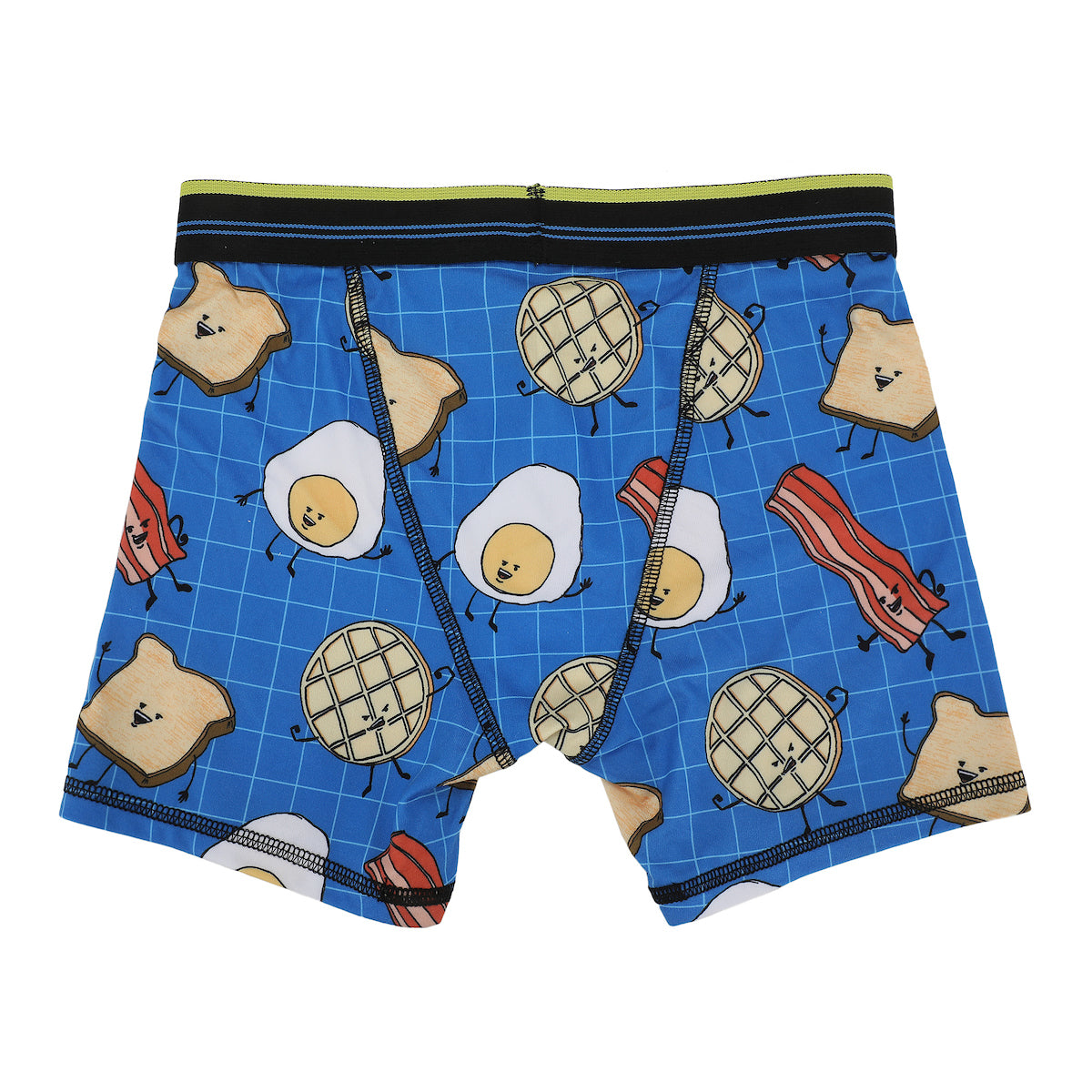FUNFARE Underwear Breakfast Foods Boy's 5-Pack Boxer Briefs