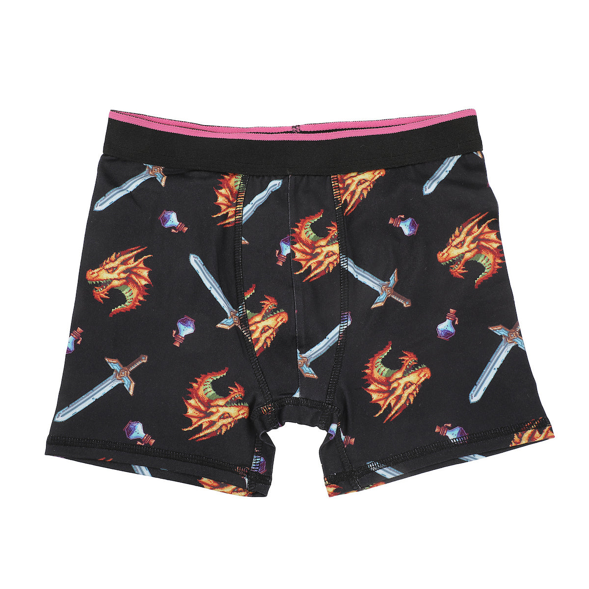 FUNFARE Underwear Games Swords & Maze Adventures Boy's 5-Pack Boxer Briefs
