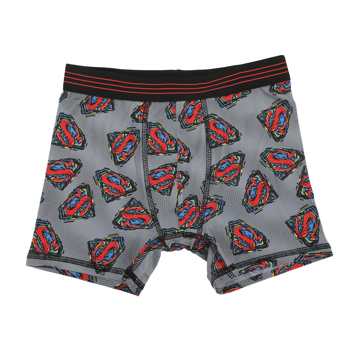 Superman Superhero & Logo Boy's 5-Pack Boxer Briefs