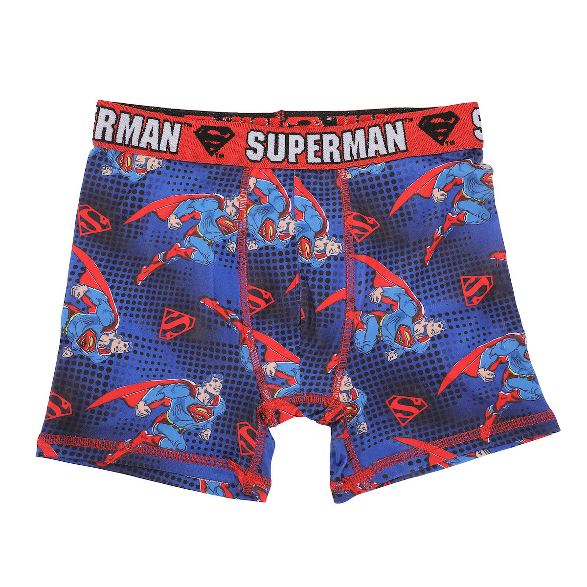 Superman Superhero & Logo Boy's 5-Pack Boxer Briefs