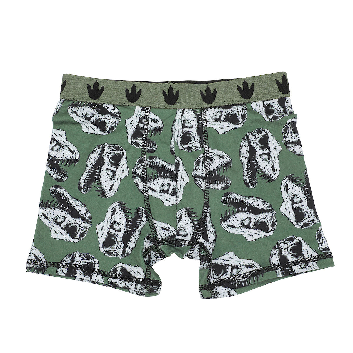 FUNFARE Underwear Dinosaurs All-Over Print Boy's 5-Pack Boxer Briefs