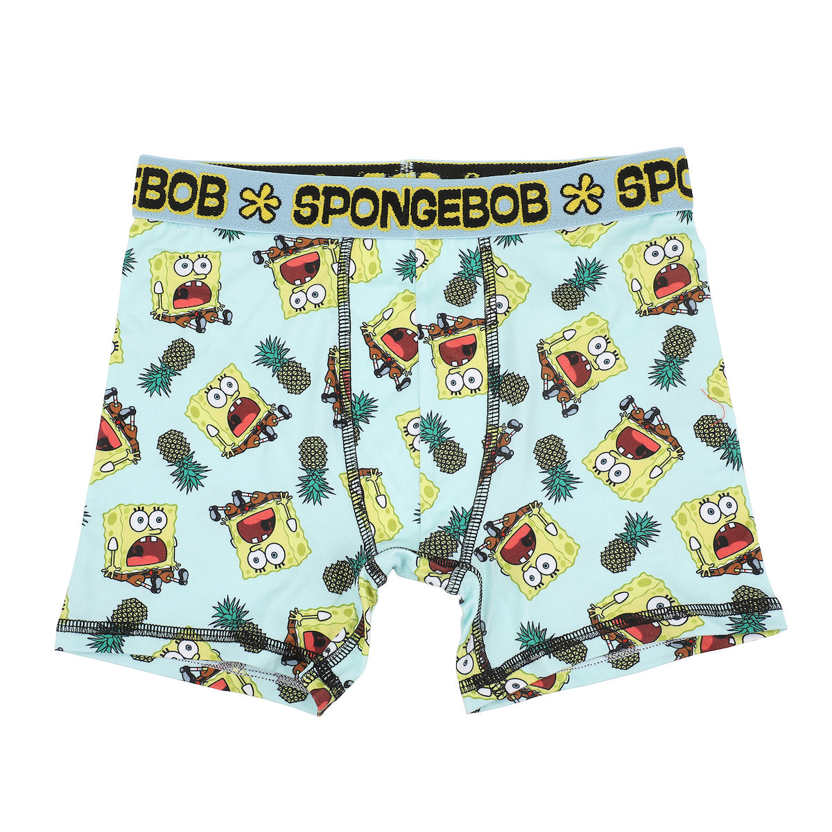 Spongebob Squarepants Spongebob & Patrick All-Over Print Boy's 5-Pack Boxer Briefs