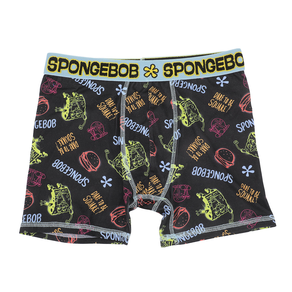 Spongebob Squarepants Spongebob & Patrick All-Over Print Boy's 5-Pack Boxer Briefs