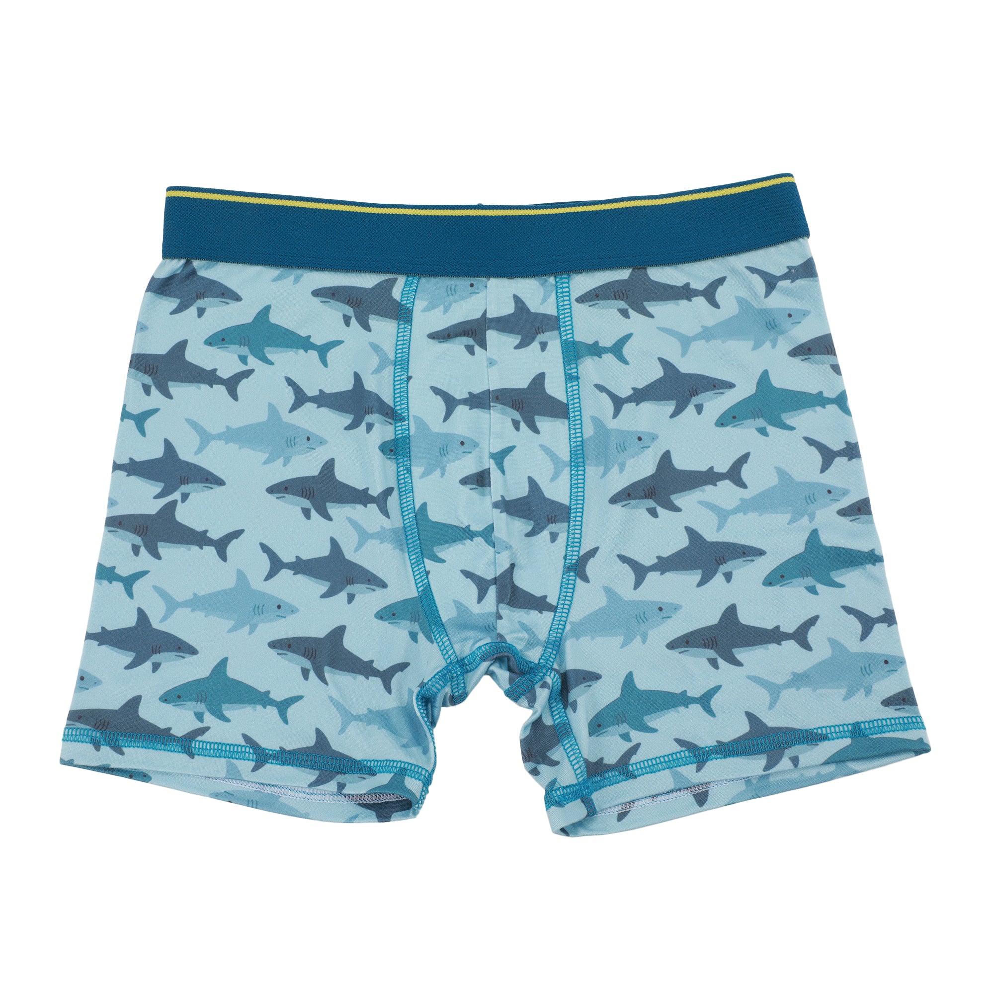 FUNFARE Underwear Sharks All-Over Prints Boys' Boxer Briefs Multipack (5 Pack)