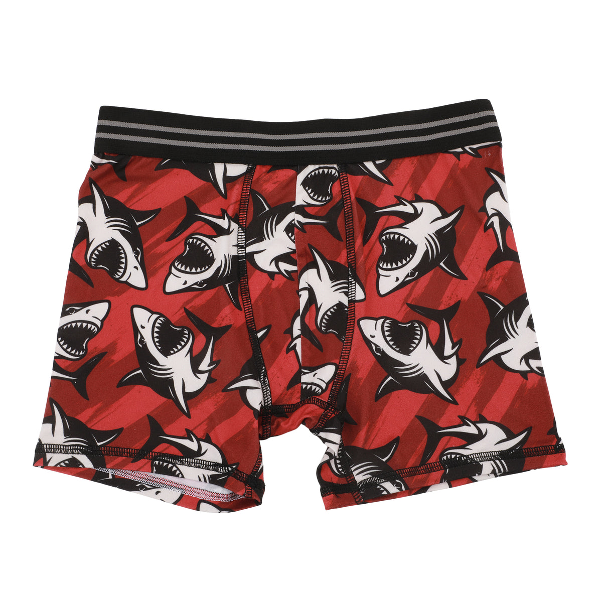 FUNFARE Underwear Sharks All-Over Prints Boys' Boxer Briefs Multipack (5 Pack)