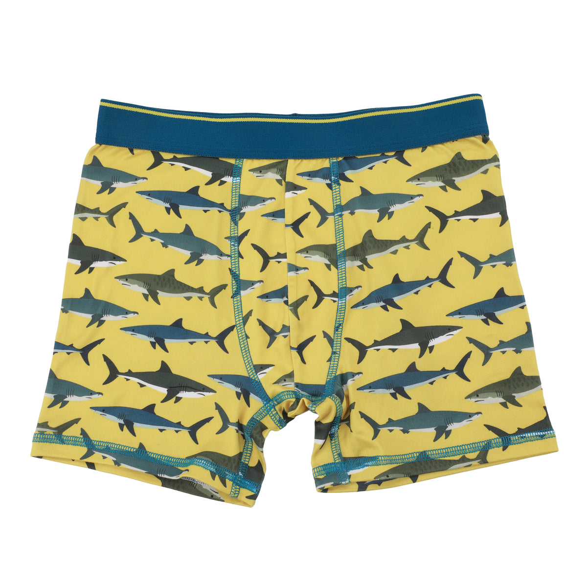 FUNFARE Underwear Sharks All-Over Prints Boys' Boxer Briefs Multipack (5 Pack)