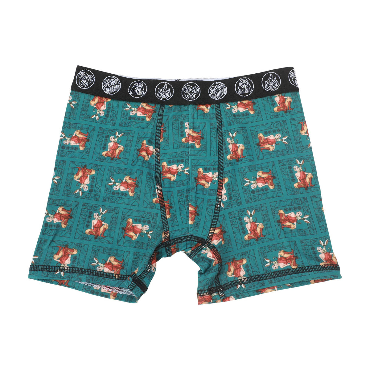 Avatar The Last Airbender Boys Boxer Briefs 5 Pack Set