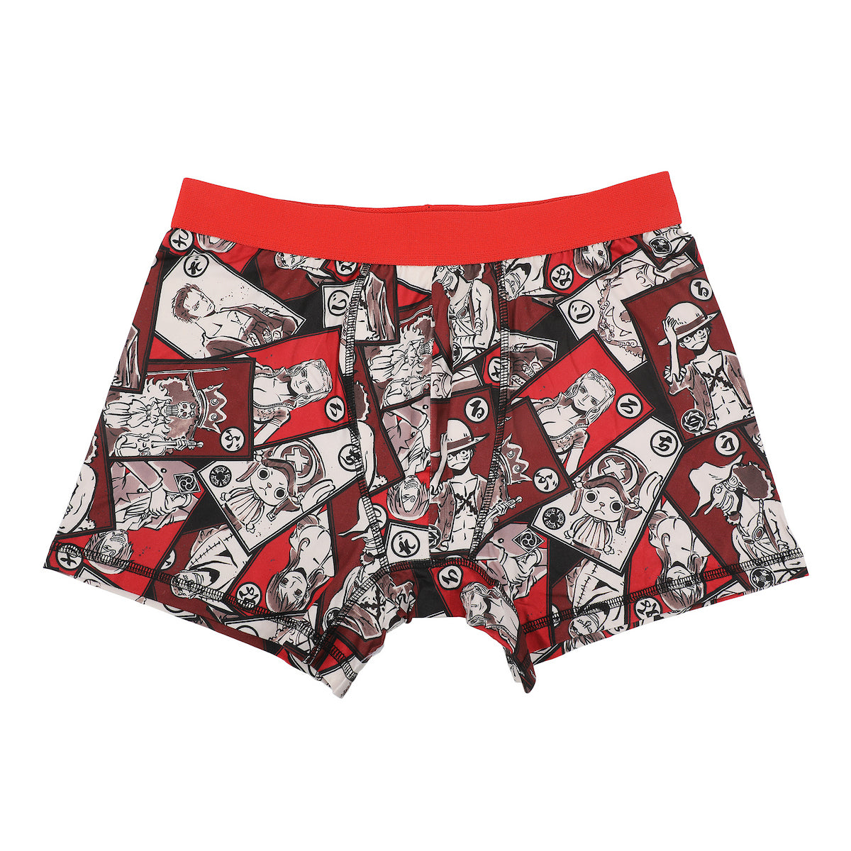 One Piece Character Sketches Men's 3-Pack Boxer Briefs