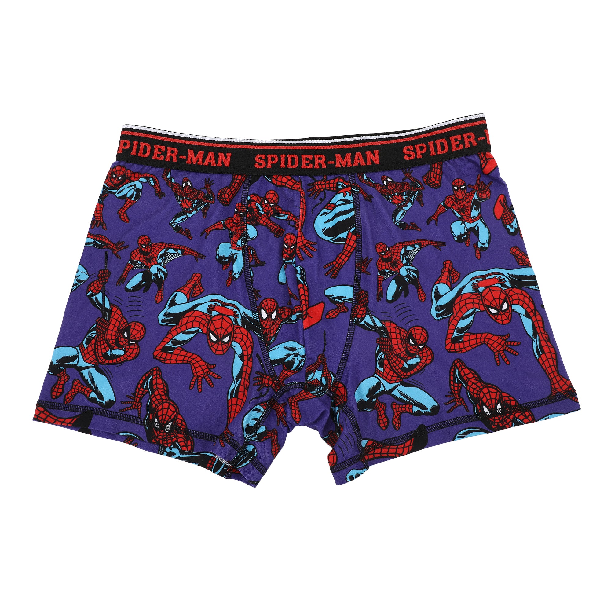 Spider-Man Classic All-Over Character Print Men's 3-Pack Boxer Briefs