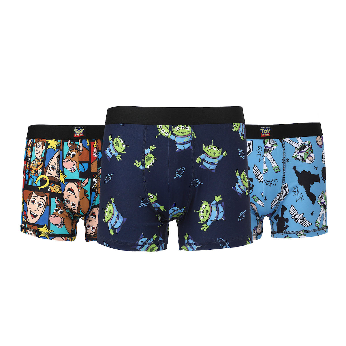 Toy Story All-Over Character Print Men’s 3-Pack Boxer Briefs