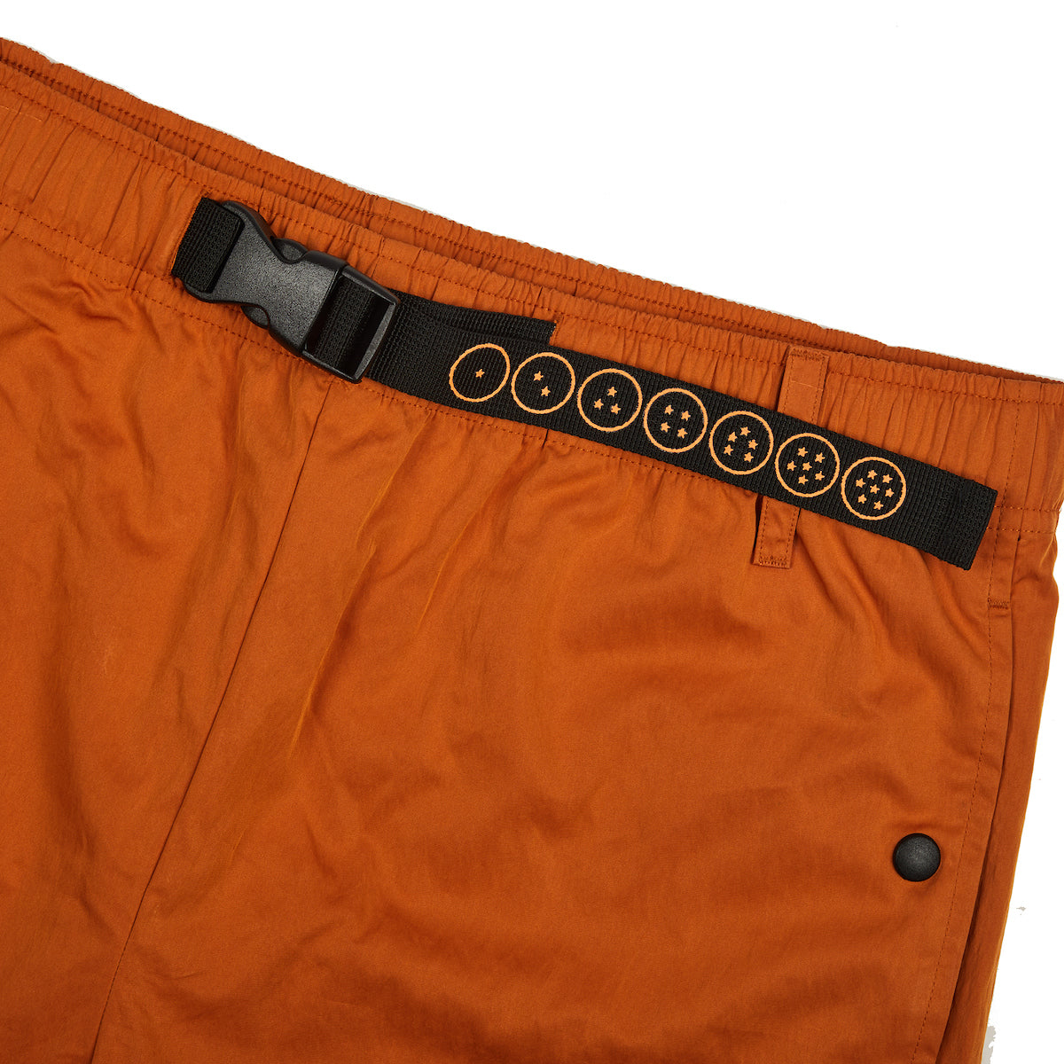 Dragon Ball Super: Super Hero Kanji Symbol Men's Orange Lounge Shorts