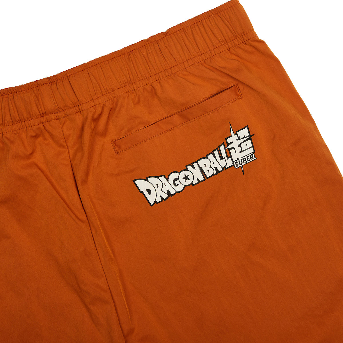 Dragon Ball Super: Super Hero Kanji Symbol Men's Orange Lounge Shorts