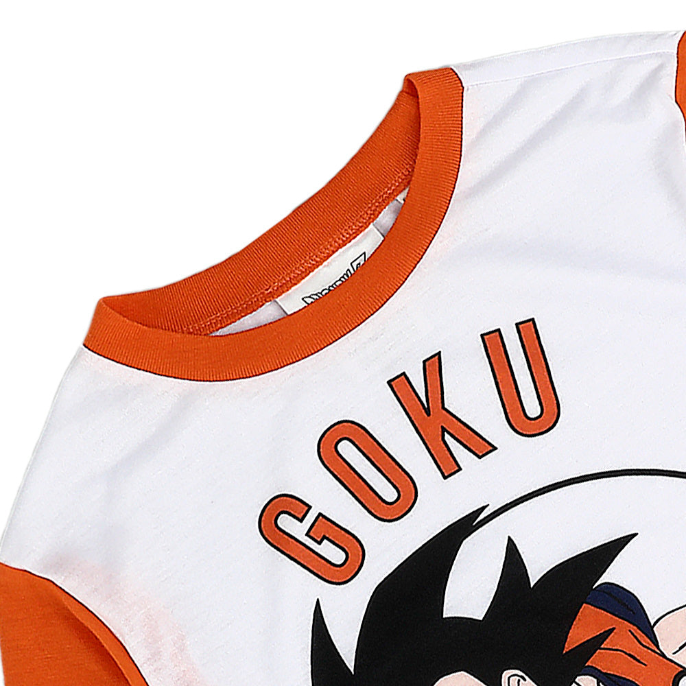 Dragonball Z Anime Cartoon Goku Character Youth Boys Pajama Set