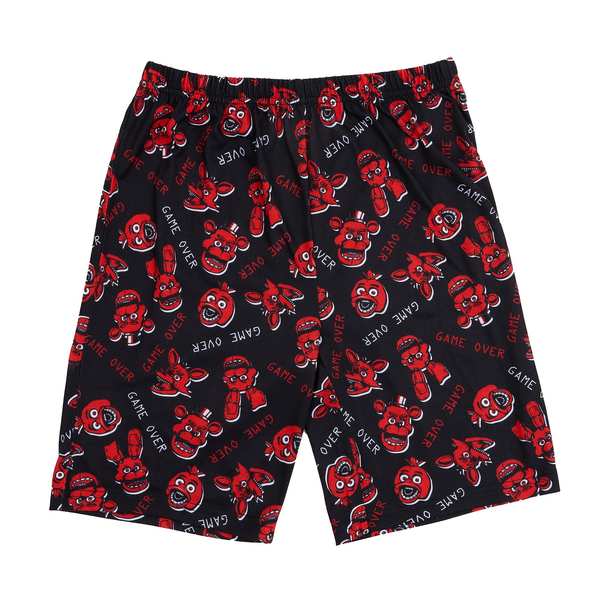 Five Nights at Freddy's Youth Sleepwear Set Tee Shirt, Sleep Shorts, Sleep Pants
