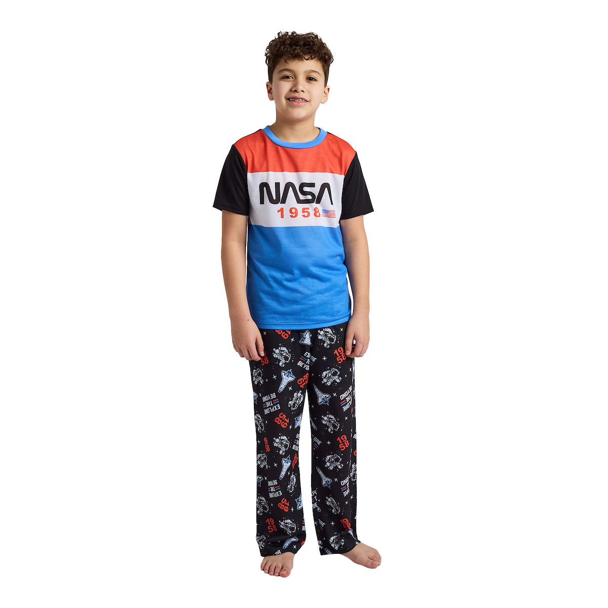 NASA 1958 Explore the Beyond Boy's 2-Pack Pajama Set