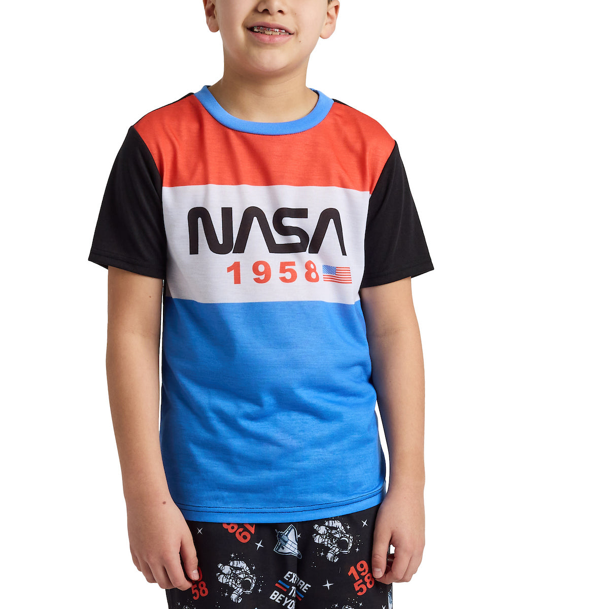 NASA 1958 Explore the Beyond Boy's 2-Pack Pajama Set