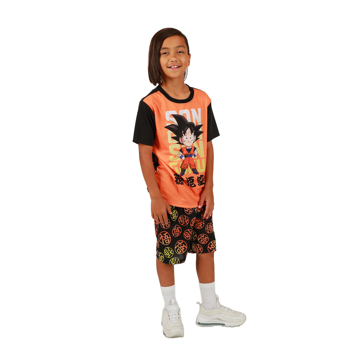 Dragonball Z Son Goku Youth 2-Piece Short-Sleeve Pajama Set