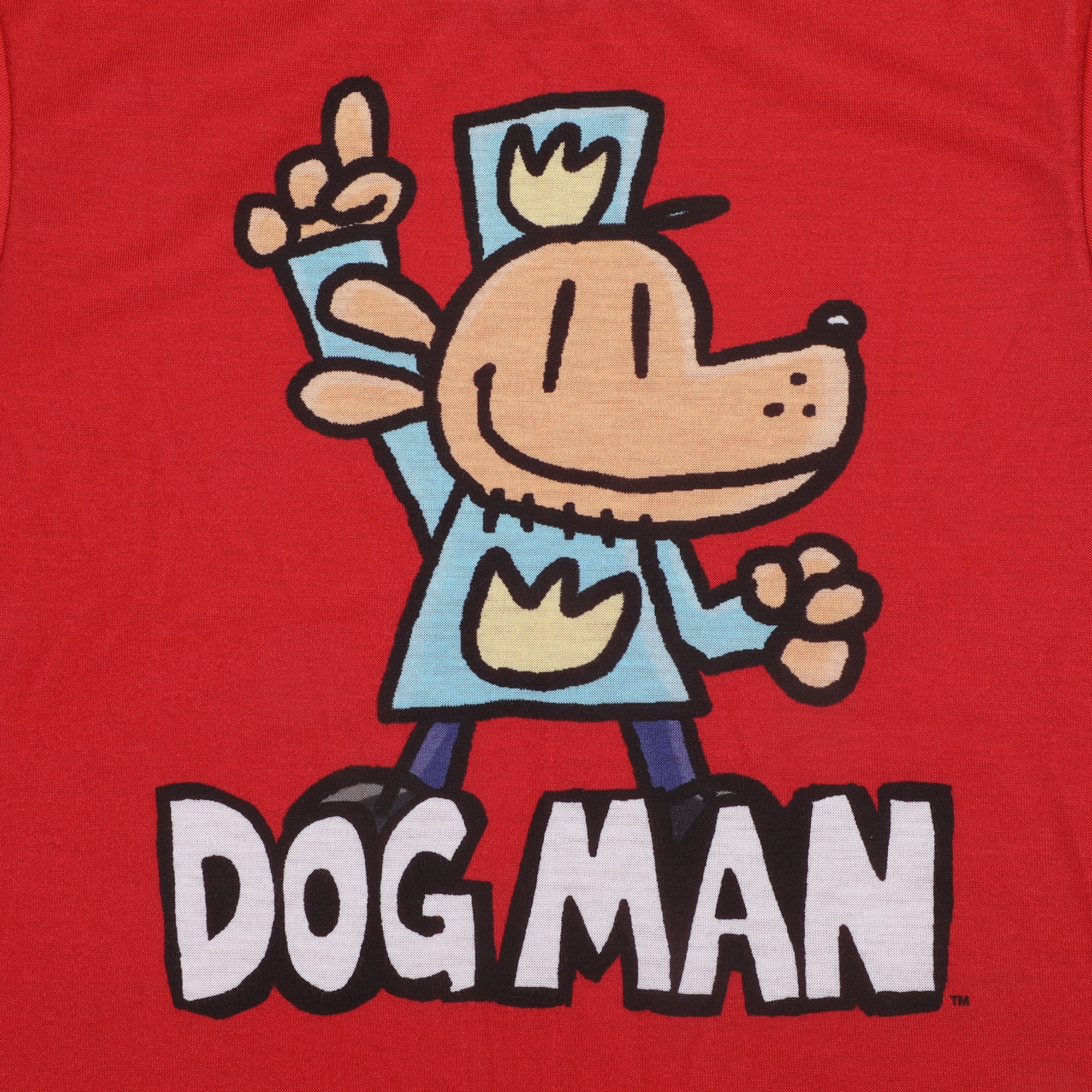 Dog Man All-Over Print Boy’s 3-Piece Pajama Set