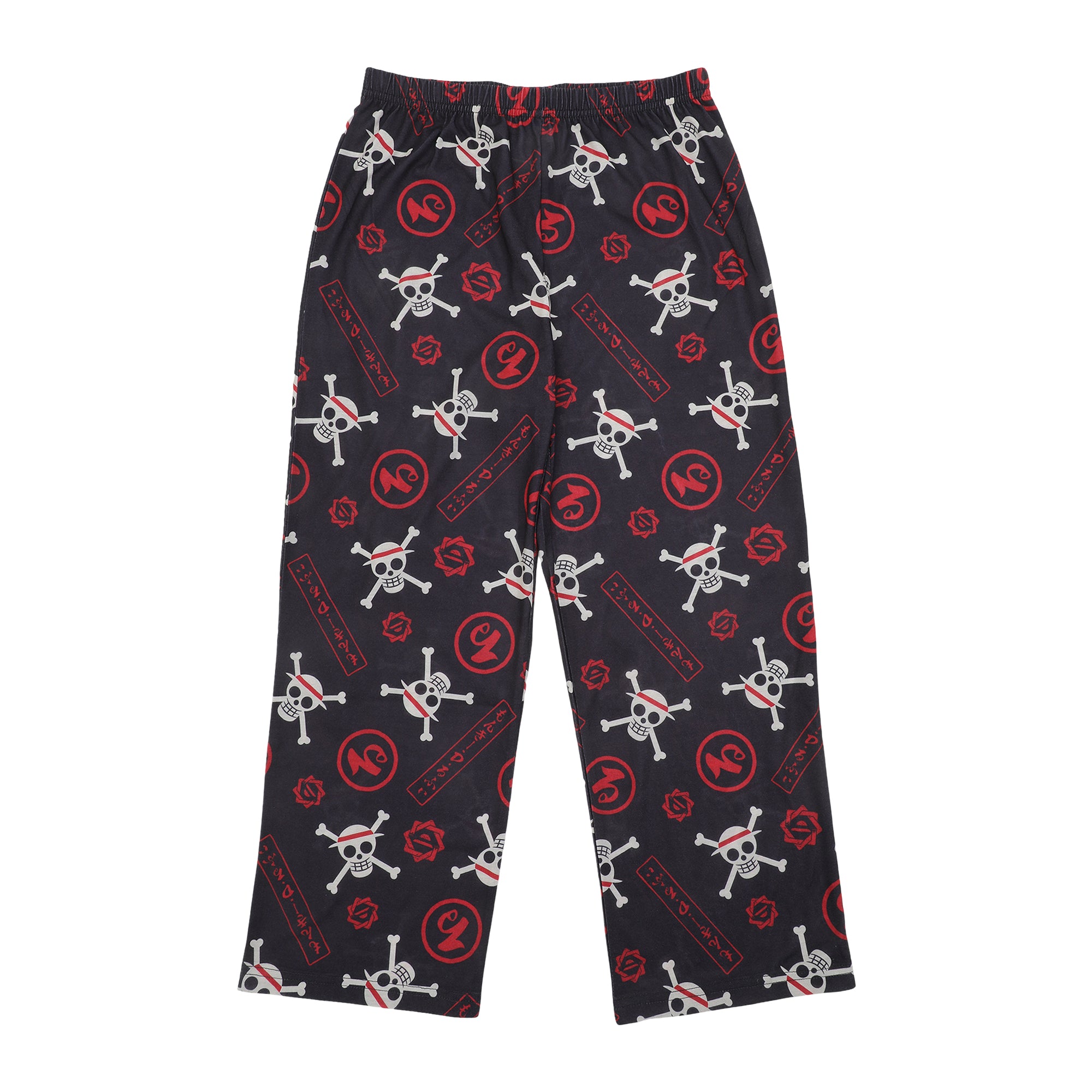 One Piece Luffy Straw Hat Crew Boy's 2-Pack Pajama Set
