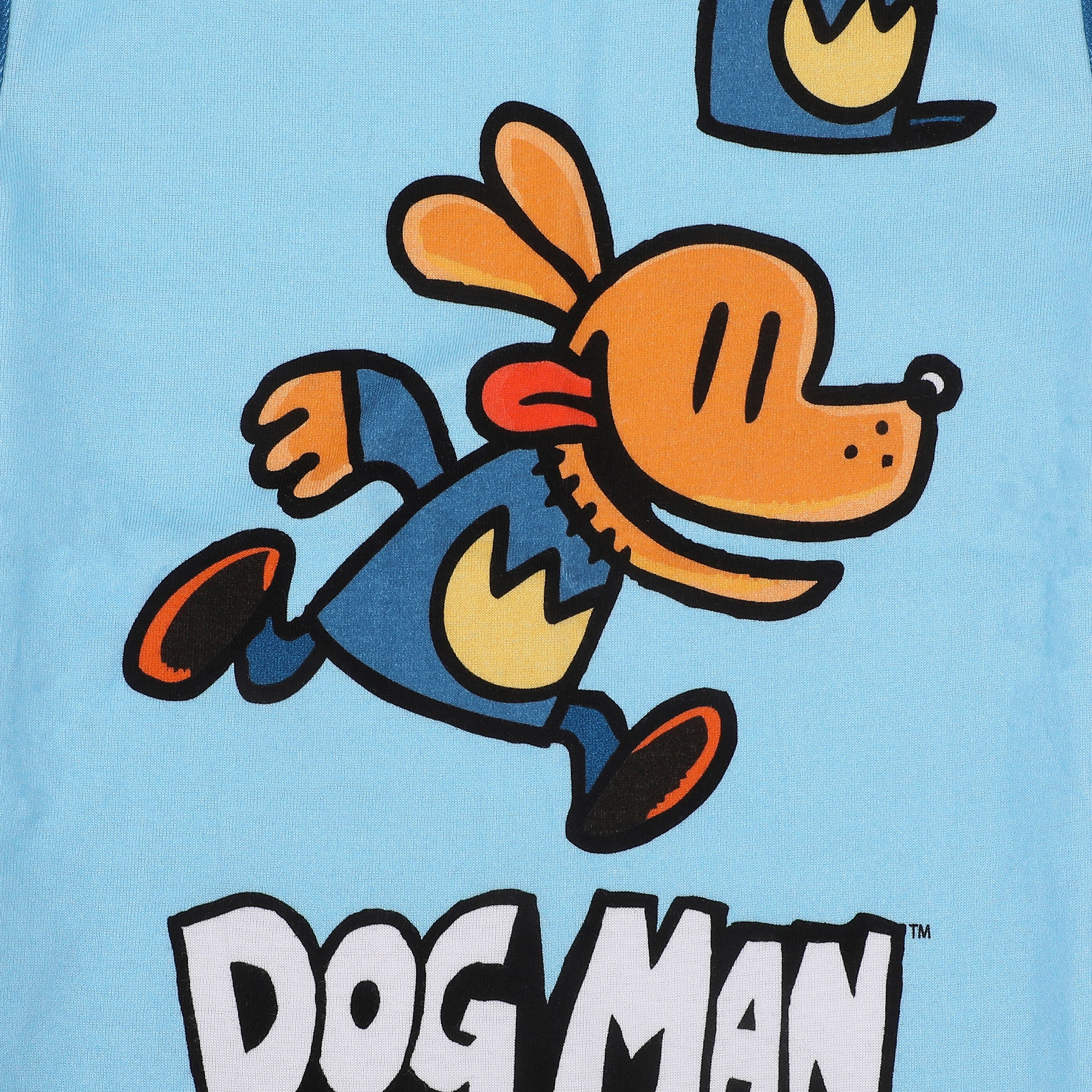 Dog Man Character Art Boy's 4-Pack Pajama Set