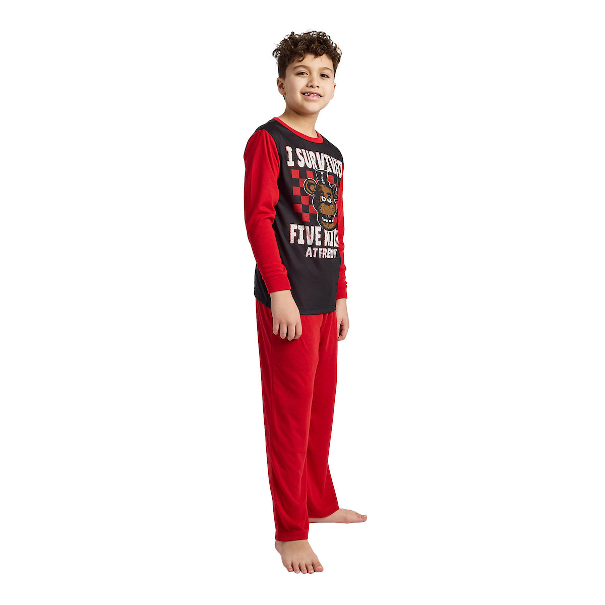 Five Nights At Freddy's I Survived Boy's 4-Pack Pajama Set