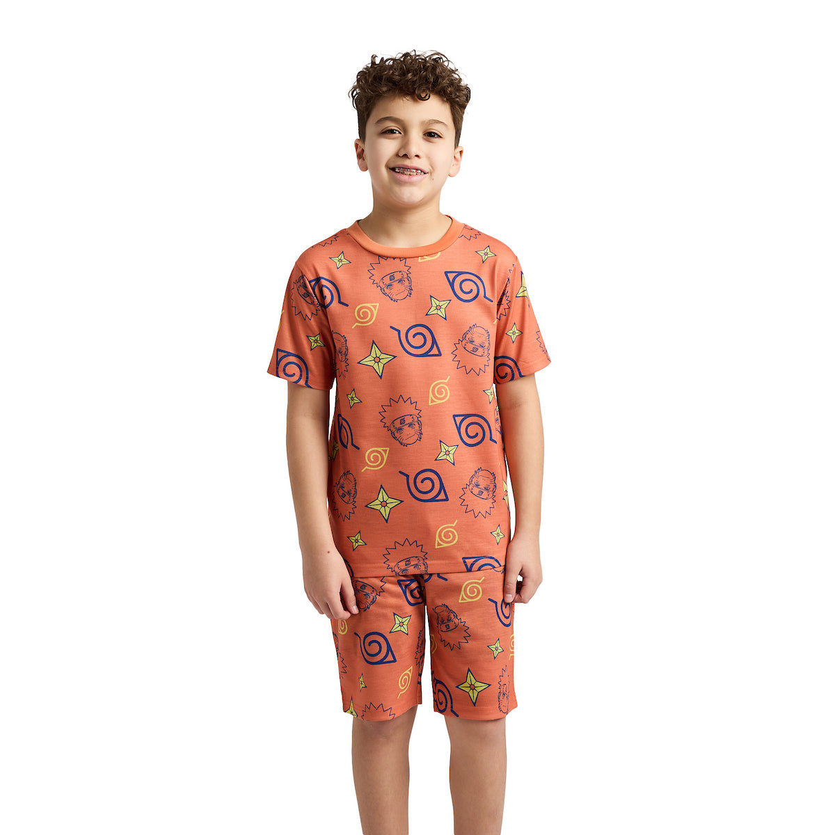 Naruto Uzumaki Boy's 4-Pack Pajama Set