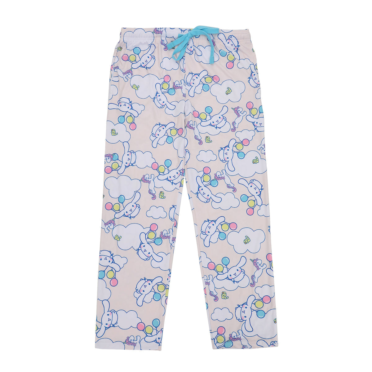 Cinnamoroll Adult Womens Sleepwear Set with Short Sleeve Tee and Sleep Pants