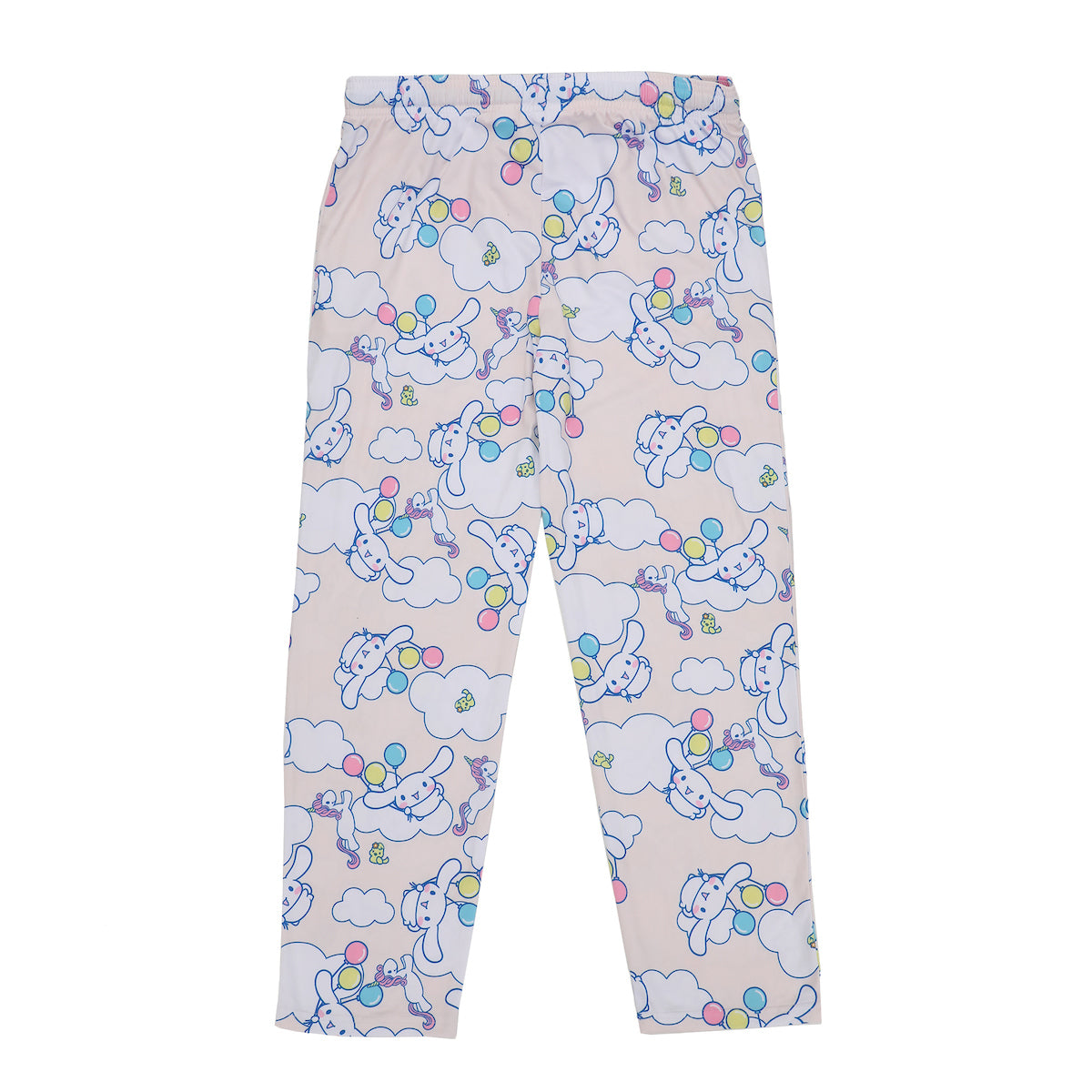 Cinnamoroll Adult Womens Sleepwear Set with Short Sleeve Tee and Sleep Pants