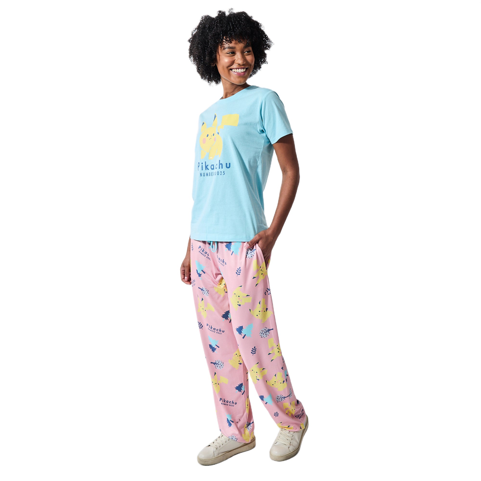 Pokemon Pikachu Character Art 2-Pack Women's Sleep Set