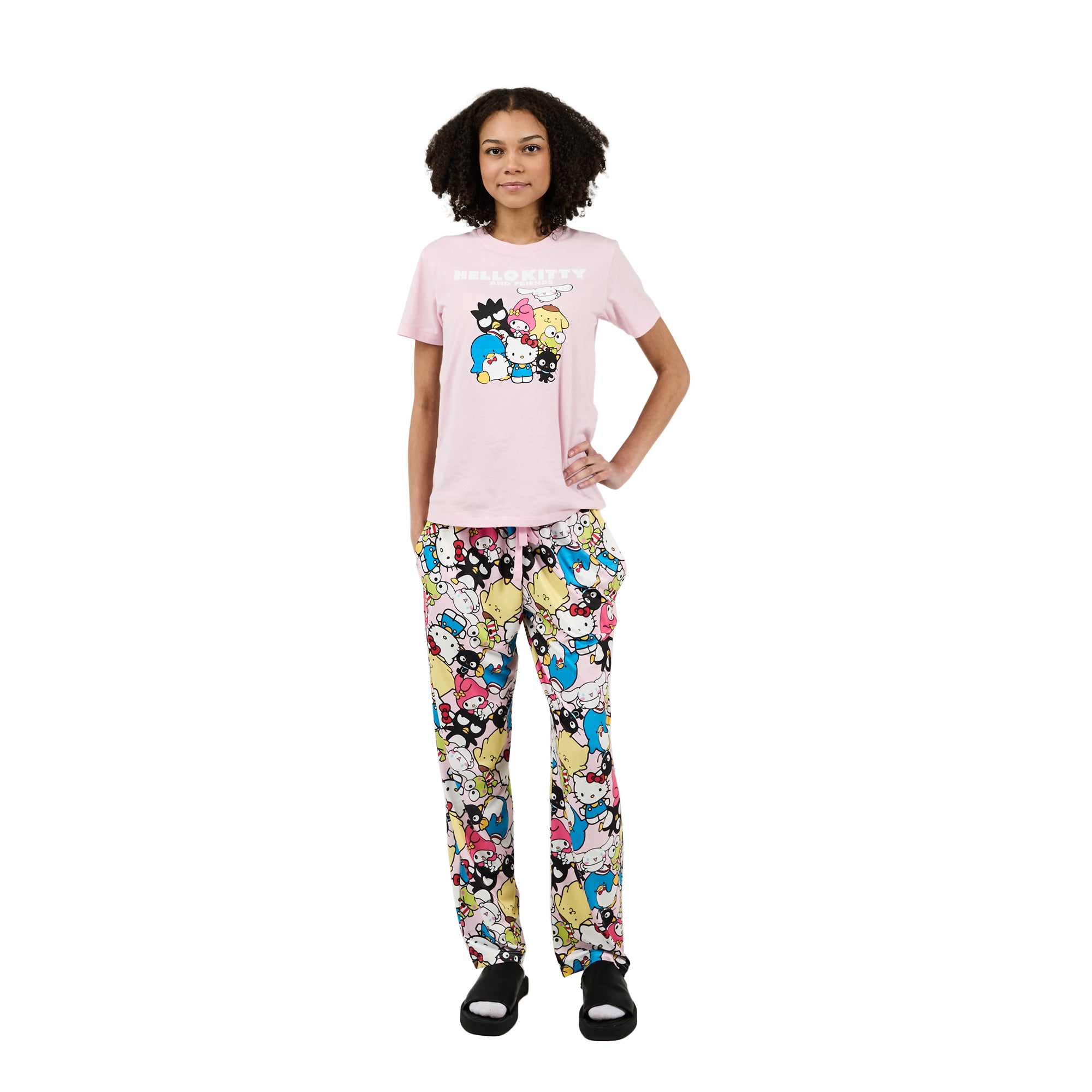 Hello Kitty & Friends Group Shot Women's 2-Pack Pajama Set