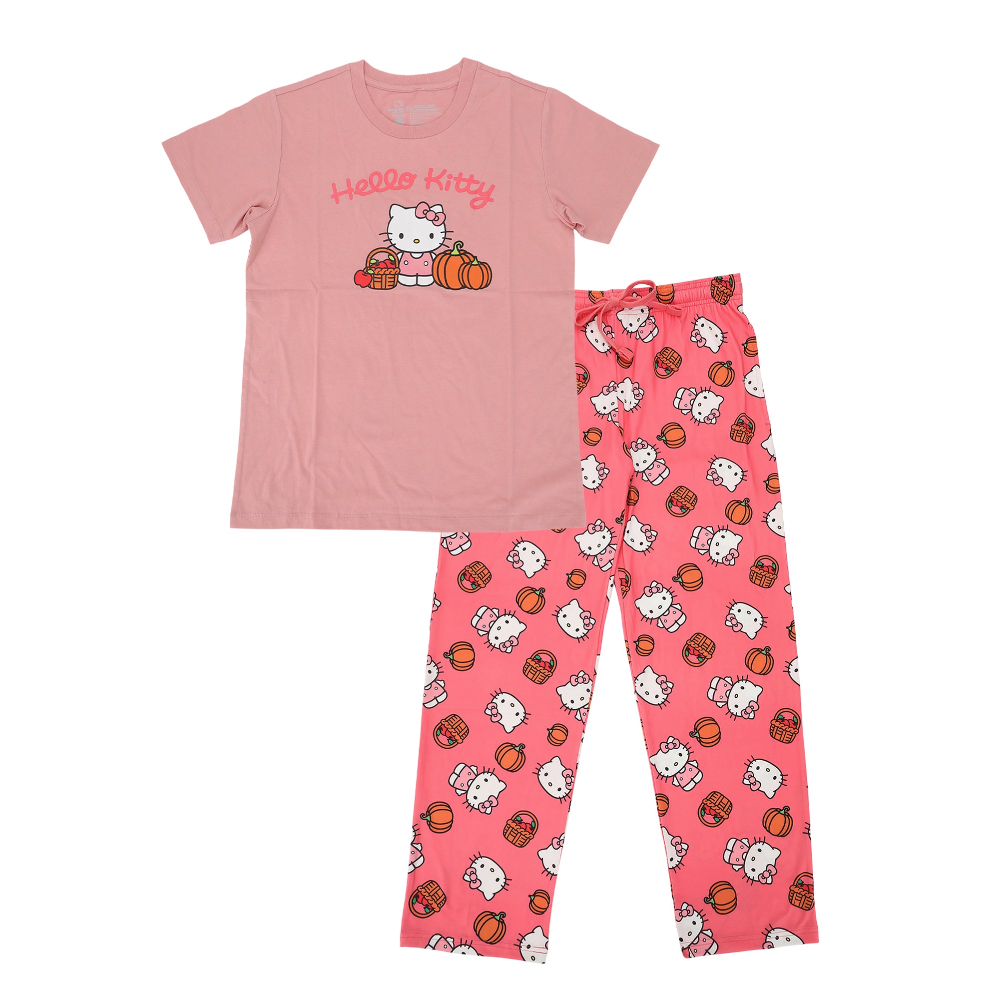 Hello Kitty Apples & Pumpkins Women's Pajama Set
