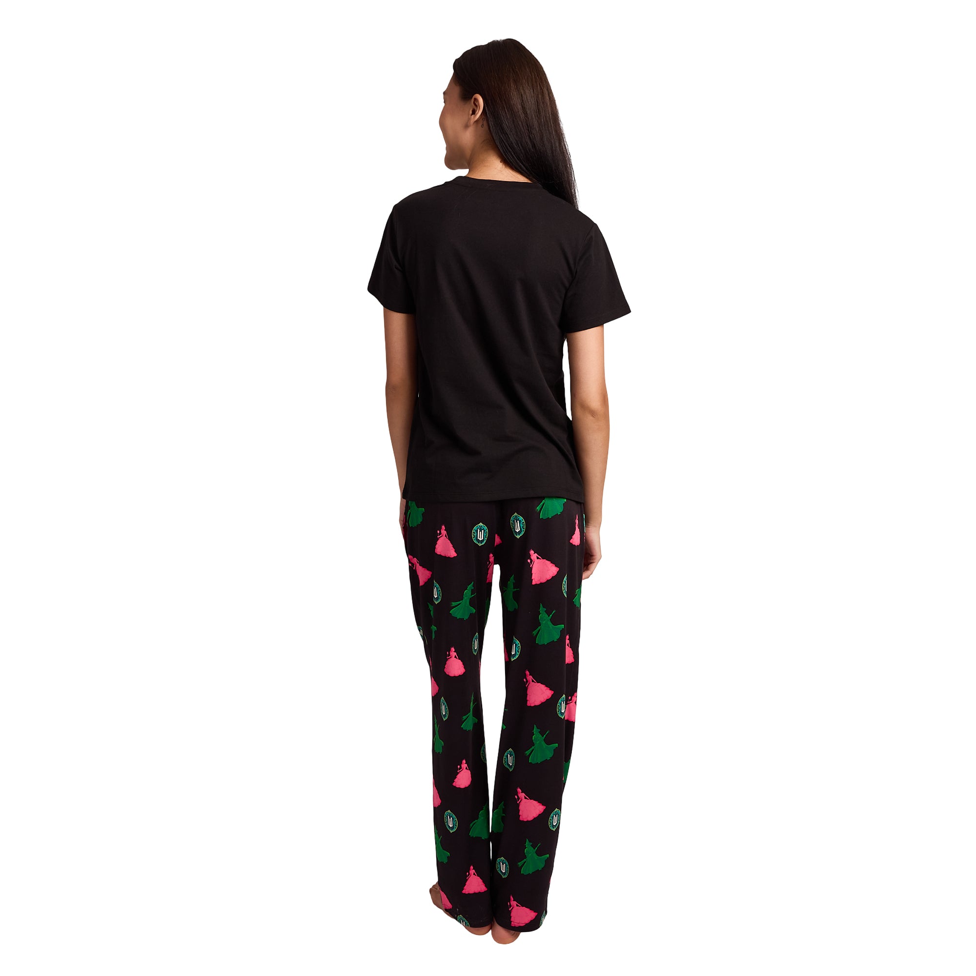 Wicked Glinda & Elphaba Silhouettes Women's 2-Pack Pajama Set