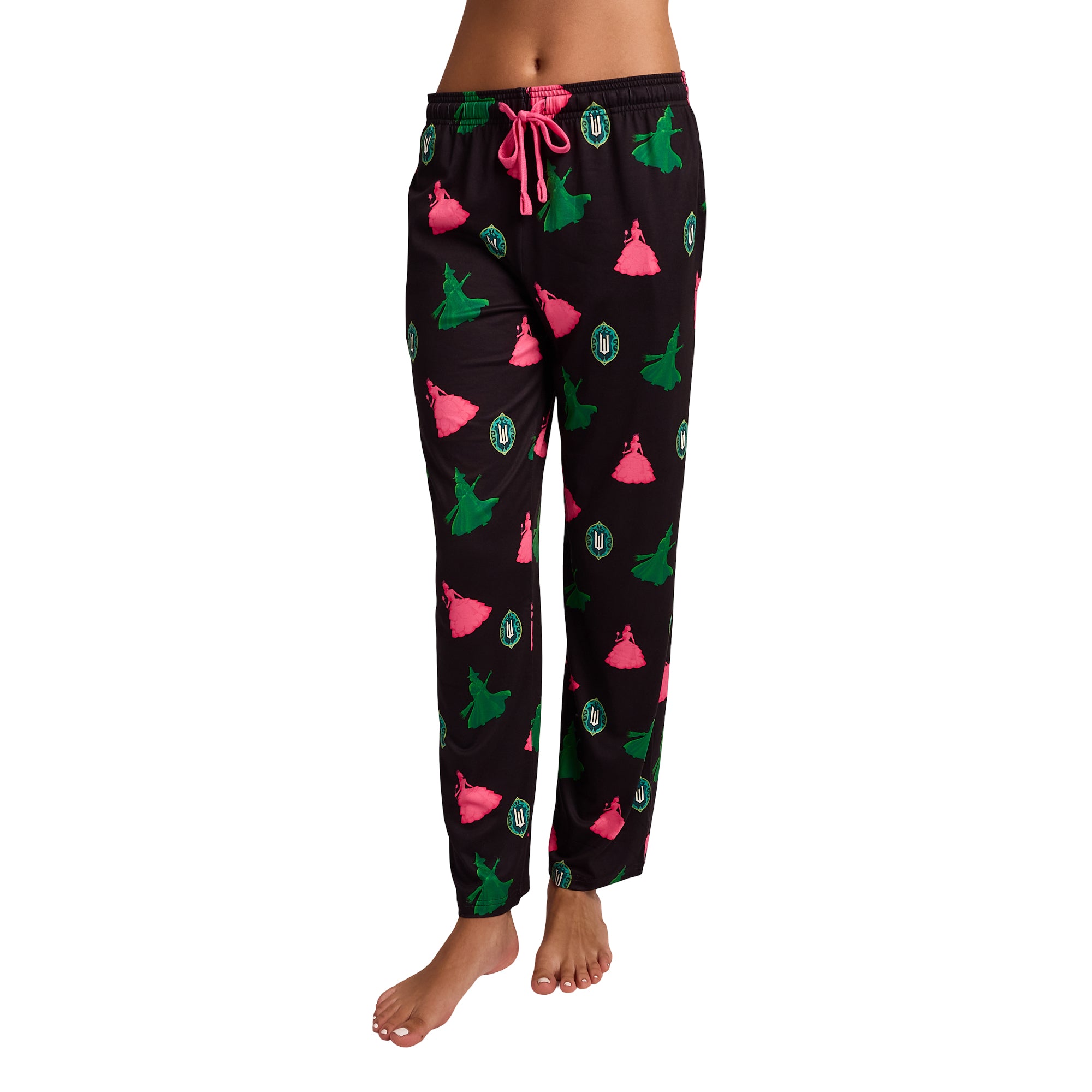 Wicked Glinda & Elphaba Silhouettes Women's 2-Pack Pajama Set