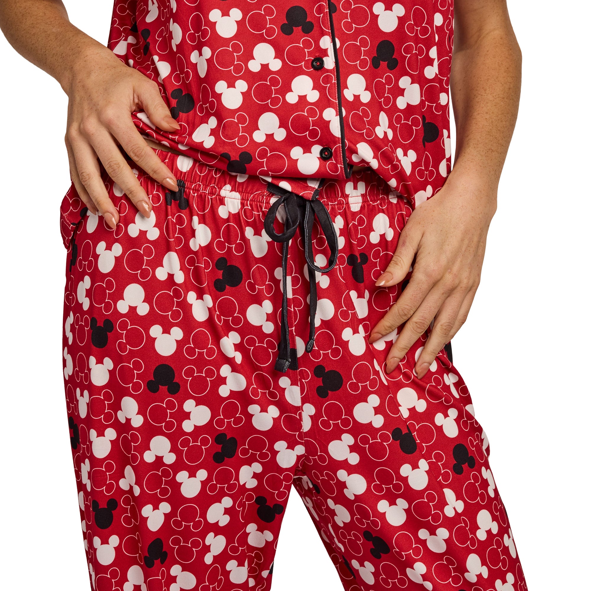 Disney Mickey Mouse Mickey Ears All-Over Print Women’s 2-Pack Pajama Set