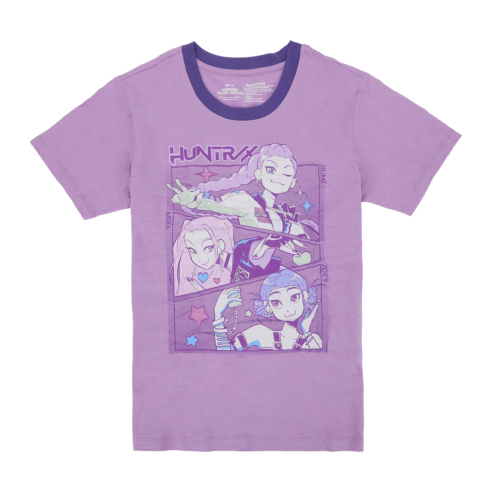 KPop Demon Hunters Character Womens AOP Pajama Set