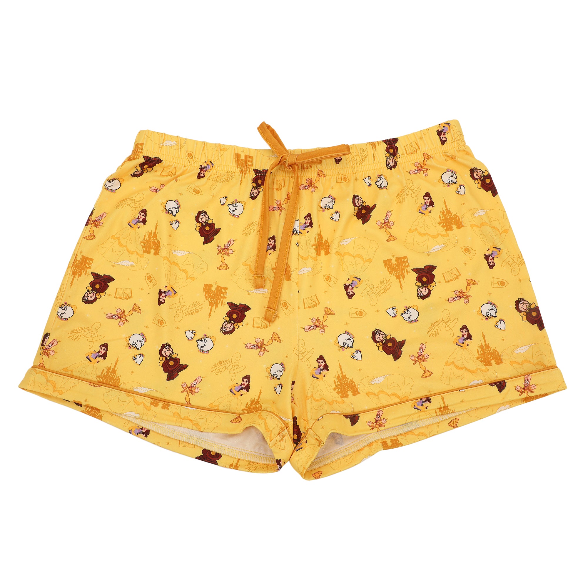 Disney Princess Enchanted Objects All-Over Print Women’s 2-Pack Pajama Set